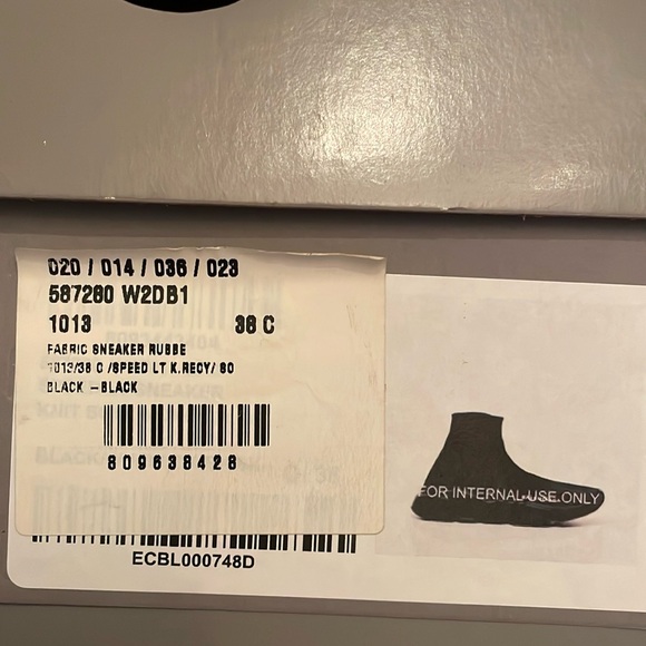 BALENCIAGA SPEED RECYCLED KNIT SNEAKER - Picture 14 of 14